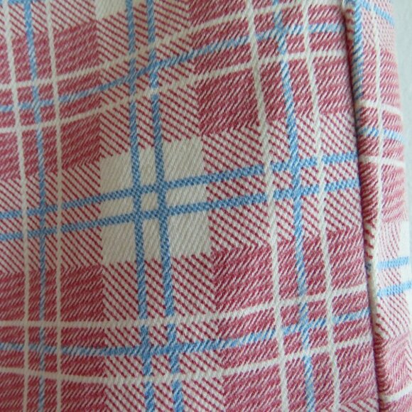 GUESS ORIGINALS High Rise Straight Checked Plaid Print Jeans Y2K - Size 29 NWT - Picture 9 of 16
